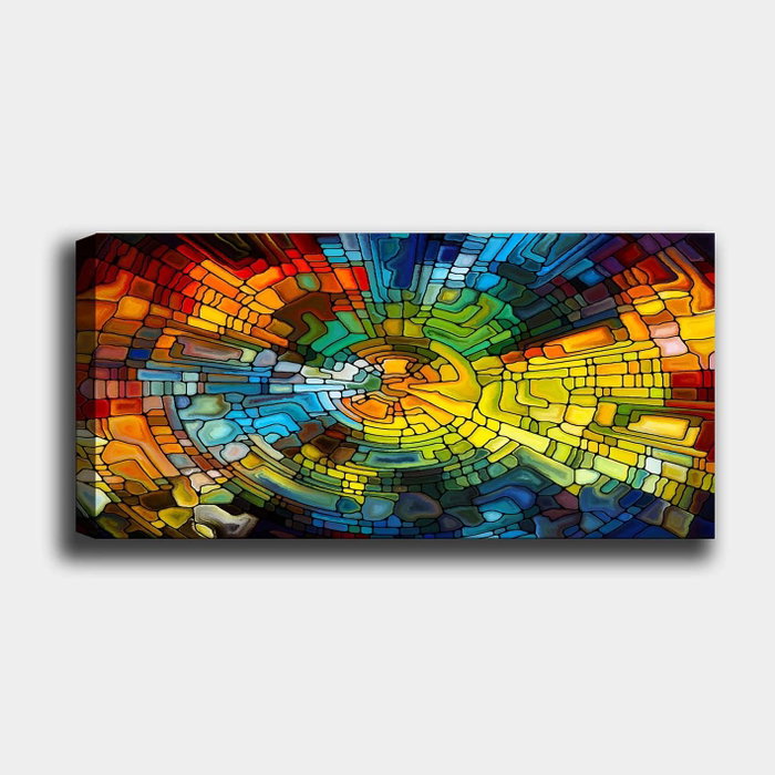 Wallity Lienzo Decorativo Multicolor 50 x 120 cm
